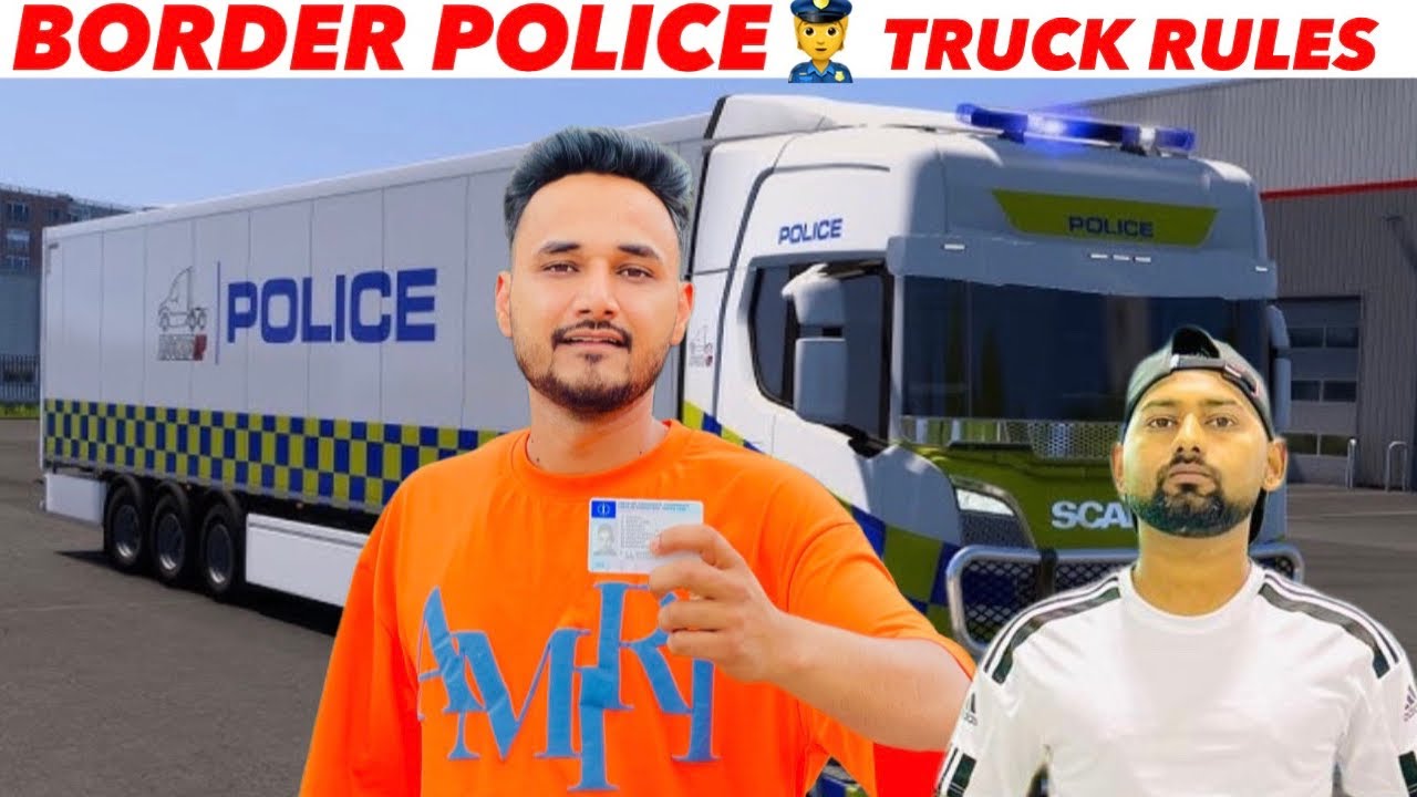 EUROPE BORDER CROSS TRUCKS  POLICE 👮 RULES