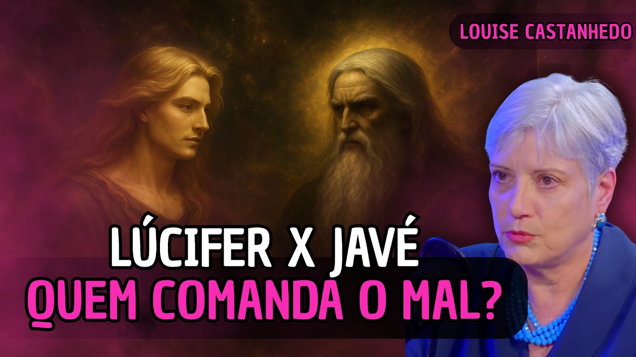 LÚCIFER OU JAVÉ: QUEM É O VERDADEIRO CHEFE DO MAL? | LOUISE CASTANHEDO