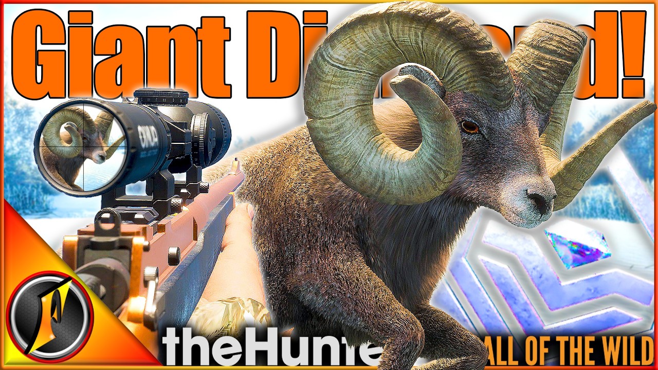 Мы добыли ГИГАНТСКОГО БРИЛЛИАНТОВОГО толсторога на хребте Аскии! | theHunter Call of the Wild