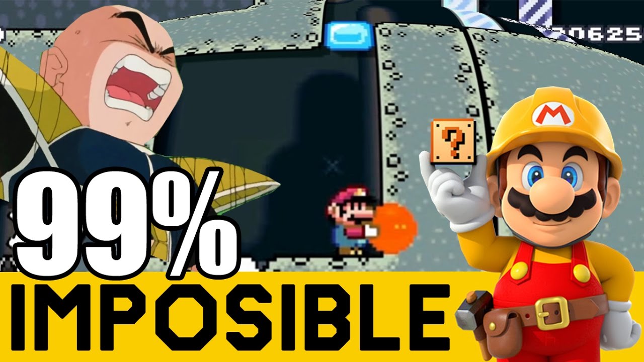 Kamikaze Máximus con las Bombas 💣💣💣 - NIVELES 99% IMPOSIBLES #51 | Super Mario Maker  - ZetaSSJ