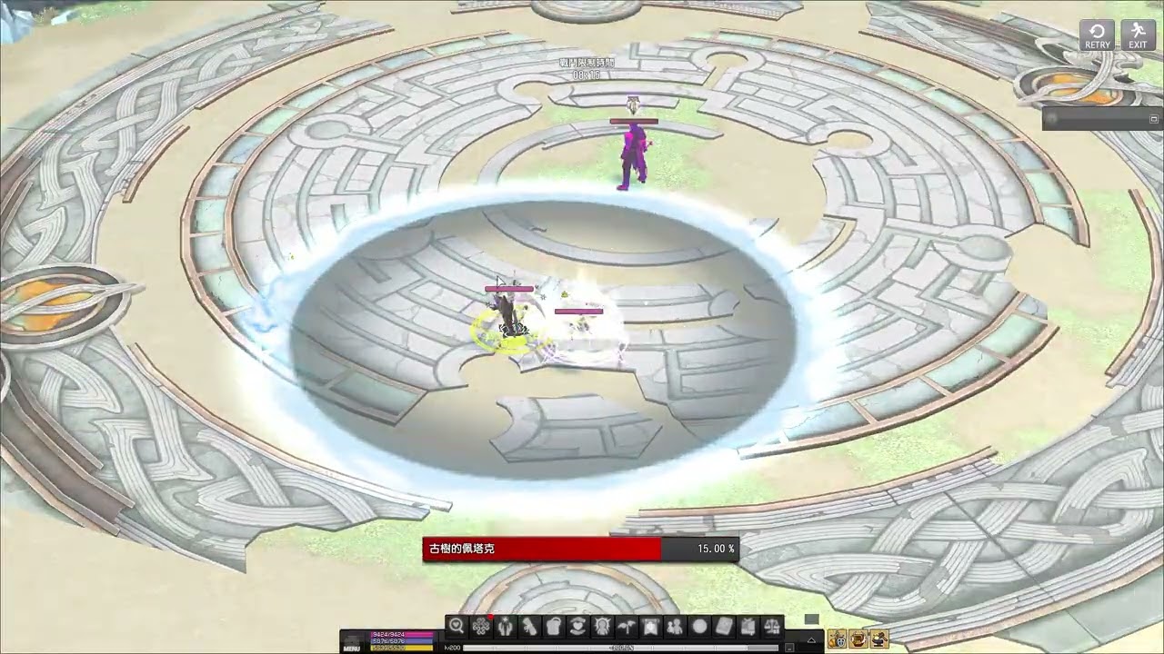 Mabinogi-布里萊赫2人 元素騎士+聖詠者