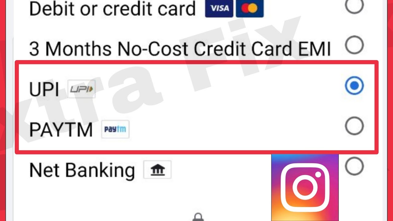100% Fix Instagram UPI & Paytm Not Showing | How To Add Enable UPI & Paytm Payment Options Instagram