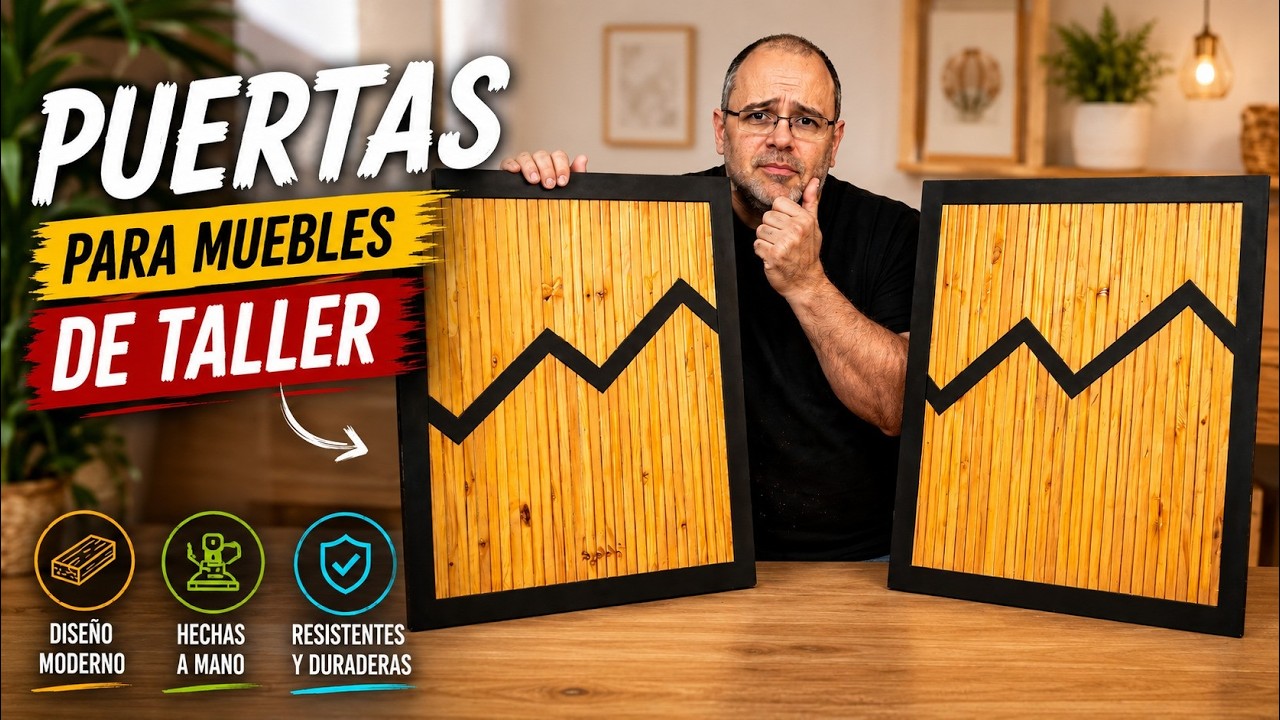 ¿Me he equivocado con estas puertas del taller?