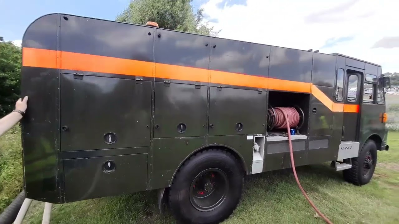Famous Green Goddess Fire Engine  Look around and History