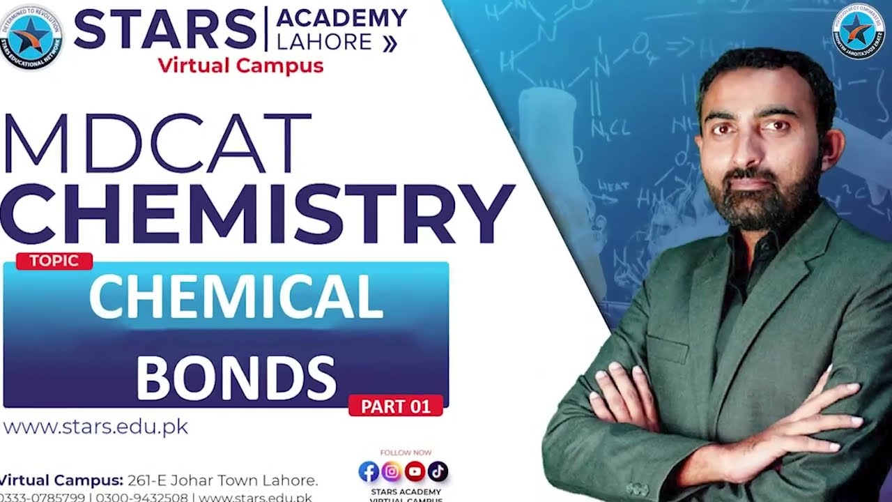 MDCAT | chemical bonding I Part I