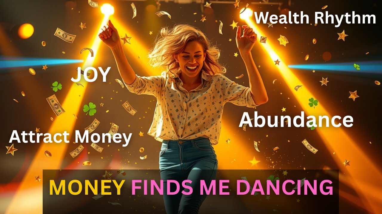 Money Finds Me Dancing | Manifestation Music | Abundance Song | Attract Money | Positive Affirmation