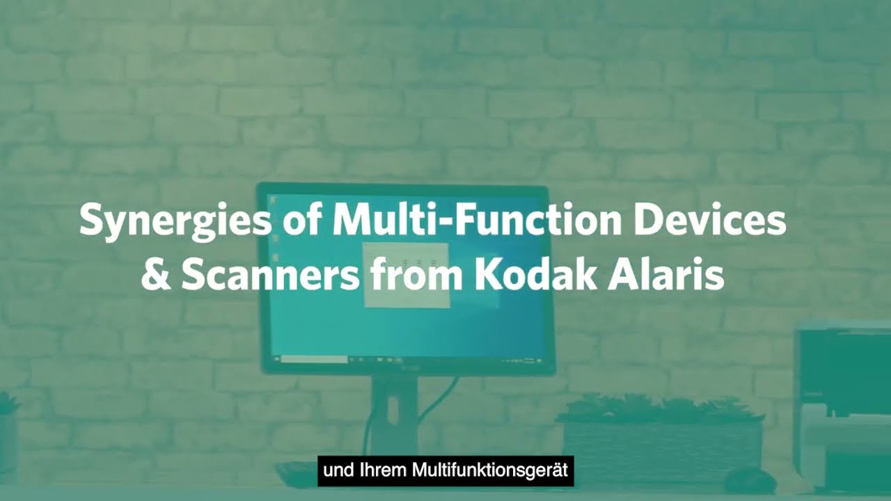 Synergien von Multifunktionsger&auml;ten und Scannern von Kodak Alaris