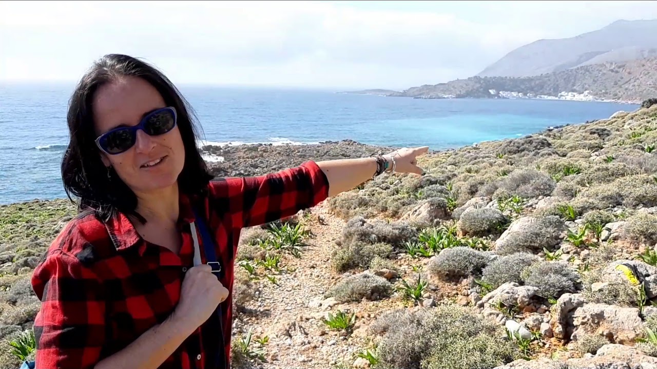 Szlak E4 Sfakia - Loutro luty 2020