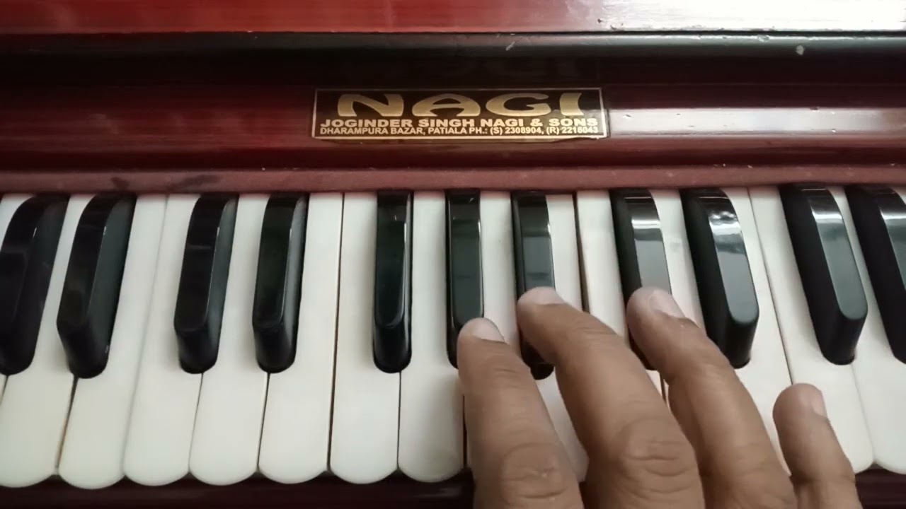 #213# आवाज़ देके हमें तुम बुलाओ Awaj deke Hume tum bulao song on harmonium