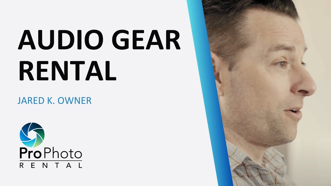 Pro Photo Rental: Professional Microphone Rentals in Denver or Nationwide