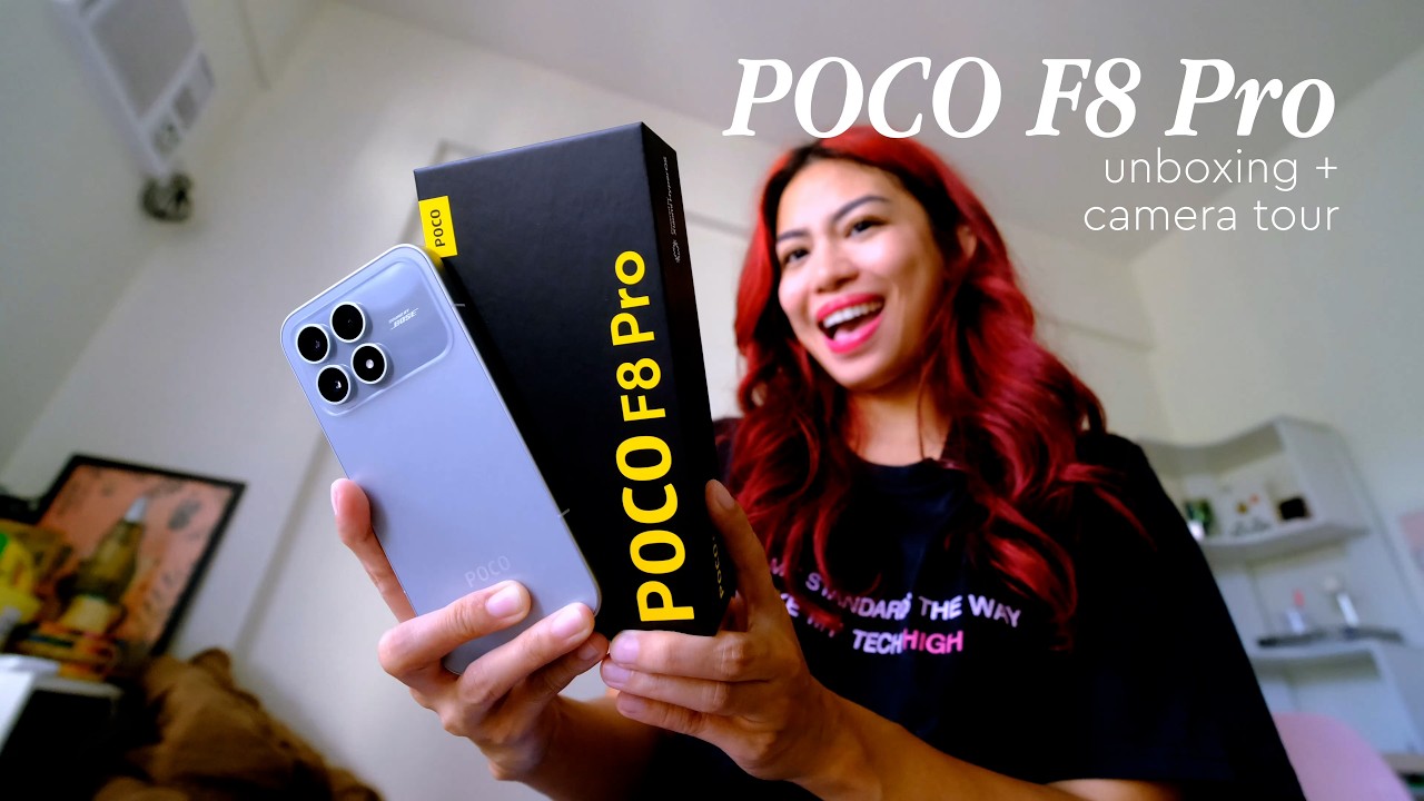 Распаковка POCO F8 Pro + Обзор камеры
