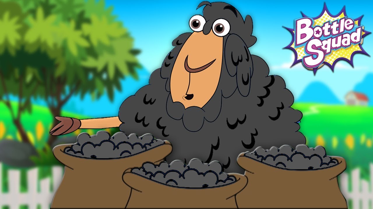 Baa Baa Black Sheep | Bottle Squad Rhymes For Kids | Baby Songs