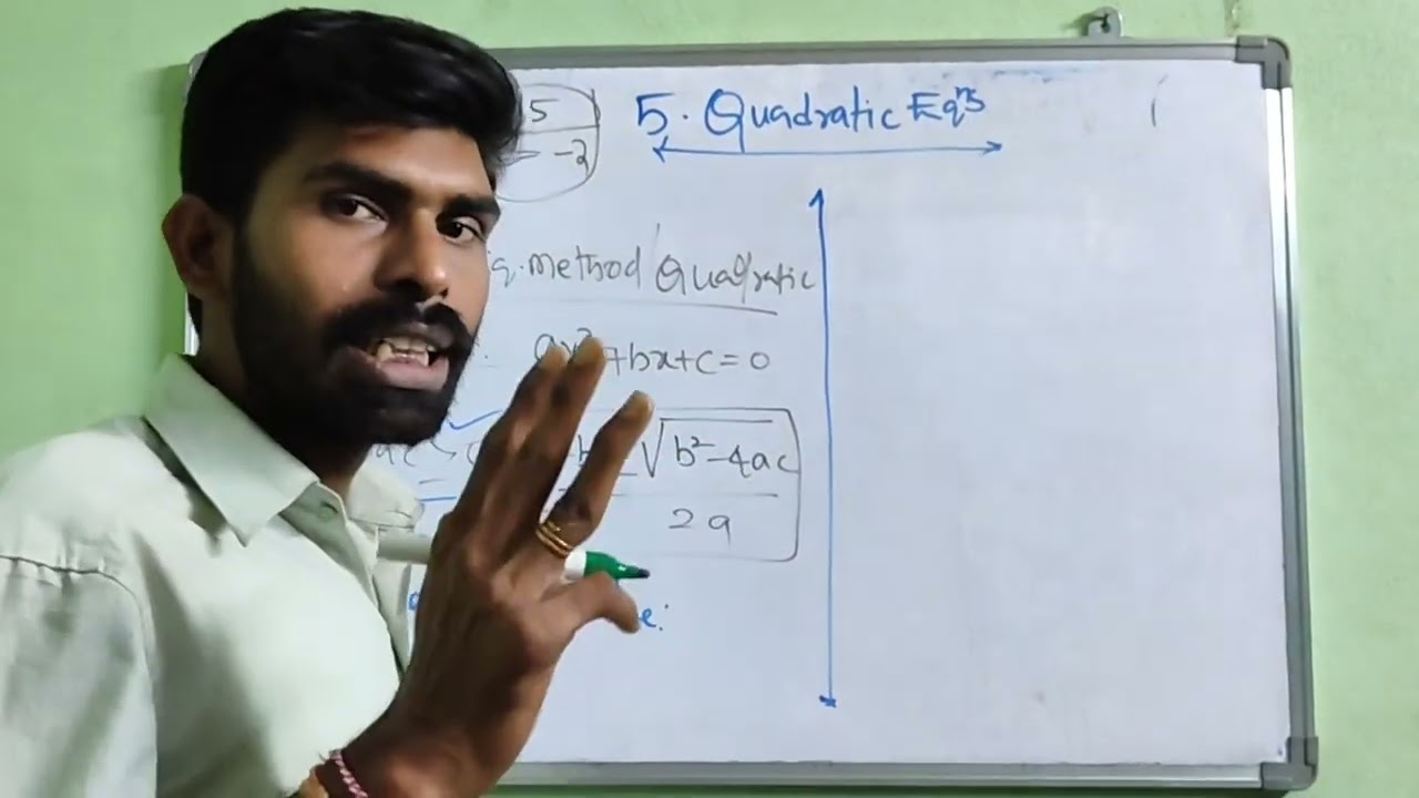 SSC|10Th Class MATHS Chapter 5. Quadratic equations #maths #study #school #youtube #practical 