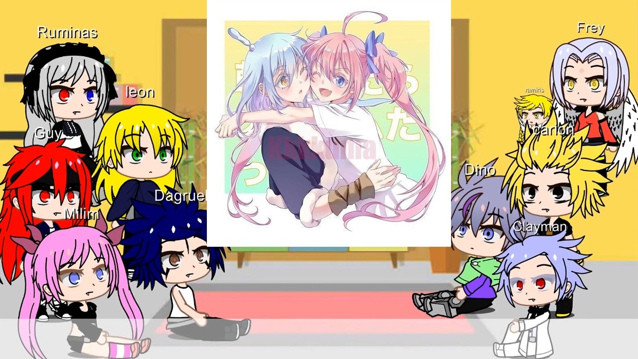 10 Great Demon Lord React Rimuru || Gacha Club