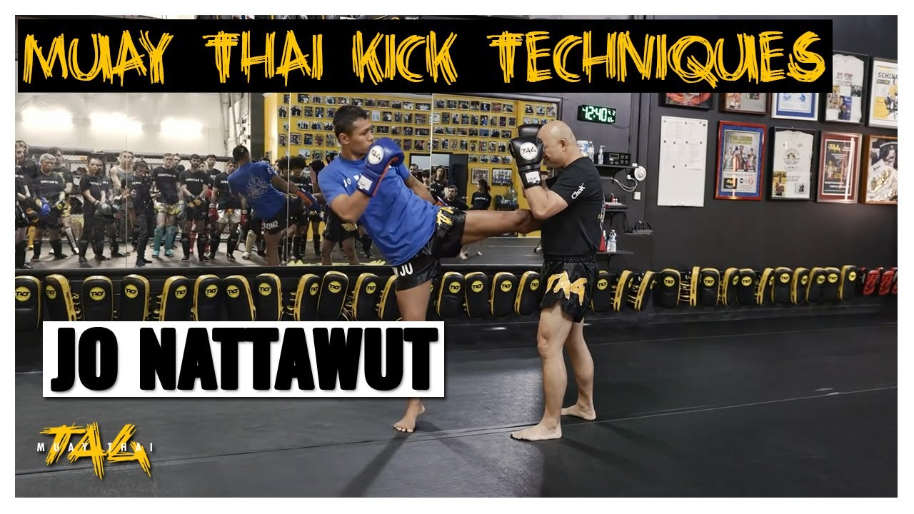 Muay Thai Kick Techniques and Stance Switches with Jo Nattawut