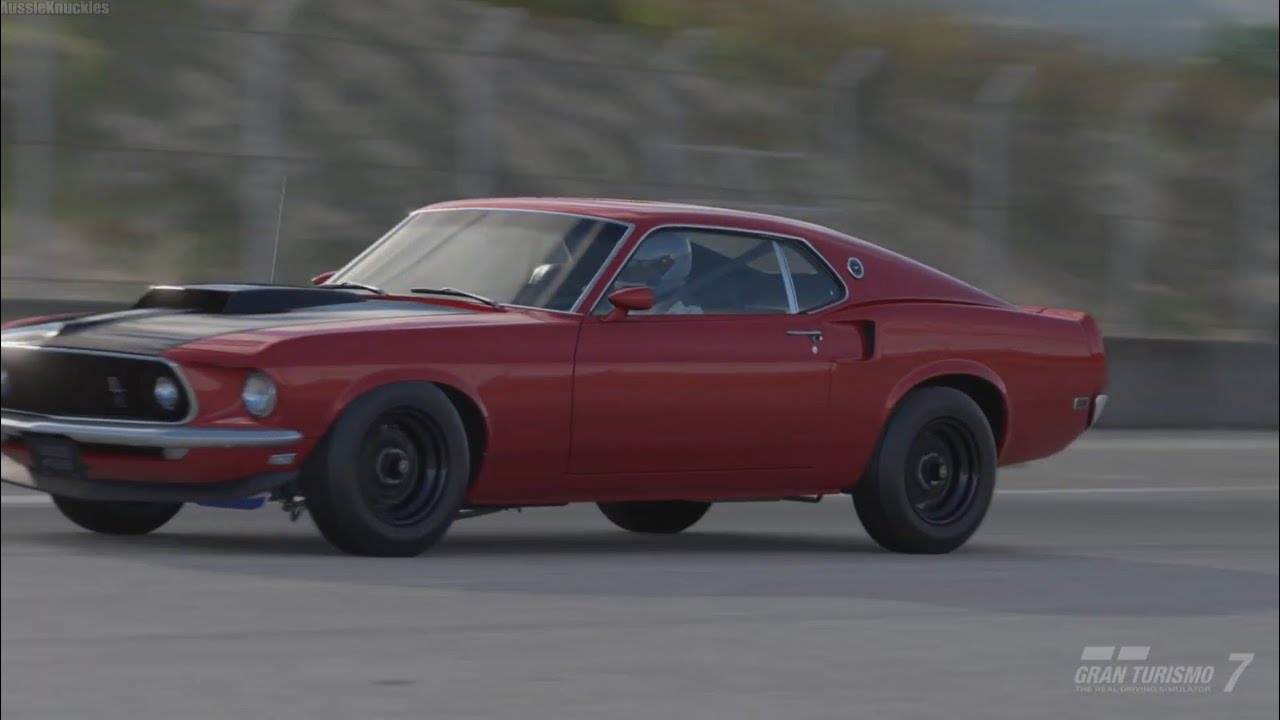 429 Boss Mustang with Nitrous - GT7 No HUD