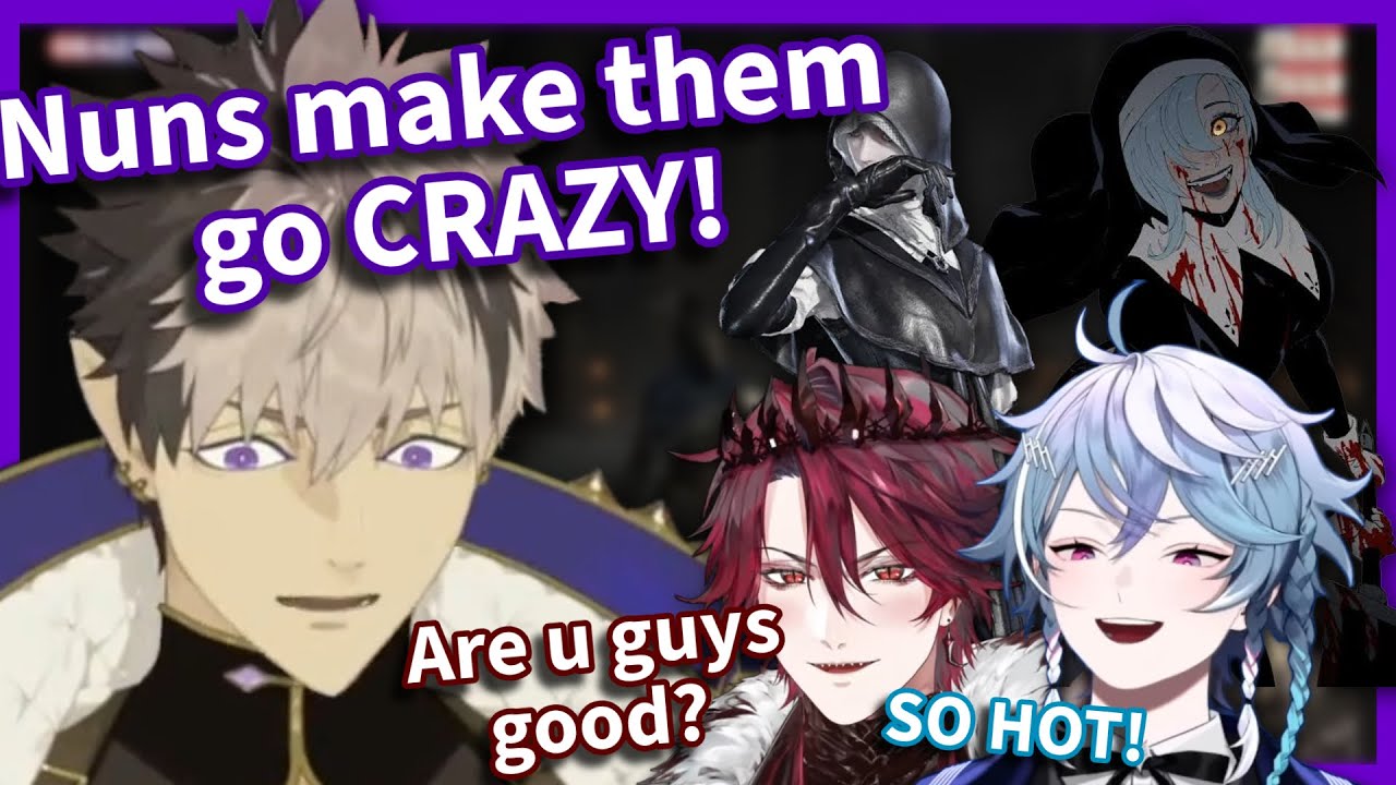 Ruze was CONCERNED at how Octavio and Jurard THIRST OVER NUNS!【Holostars EN | Holo ARMIS】