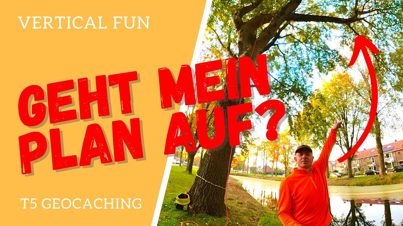 Europarekord am Tree-O-Cache 174 und geht mein Plan auf? - T5 Geocaching - #VerticalFun