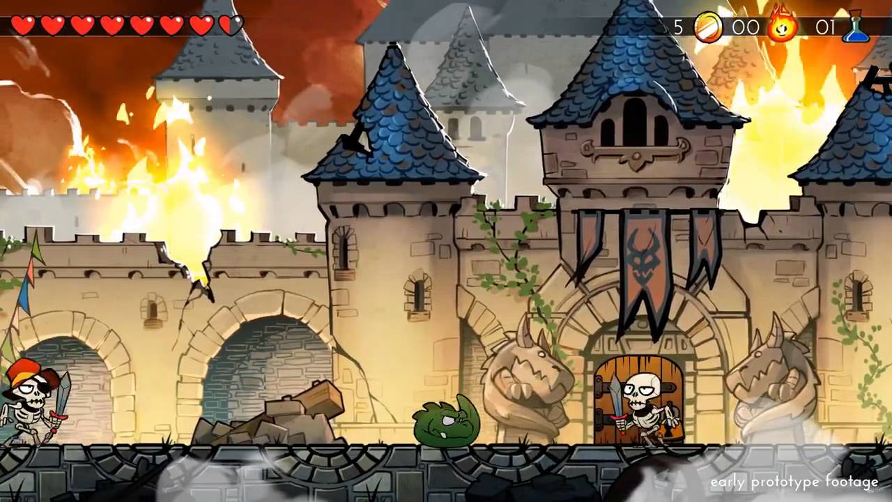 Wonder Boy The Dragon's Trap  Reveal Trailer