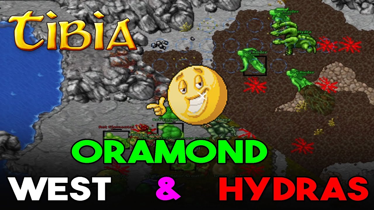 MIEJSCE Z POTENCJAŁEM - Tibia - Oramond West & Oramond Hydras