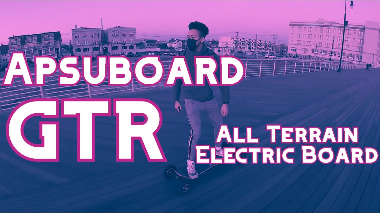 All-Terrain Electric Skateboard Apsuboard GTR