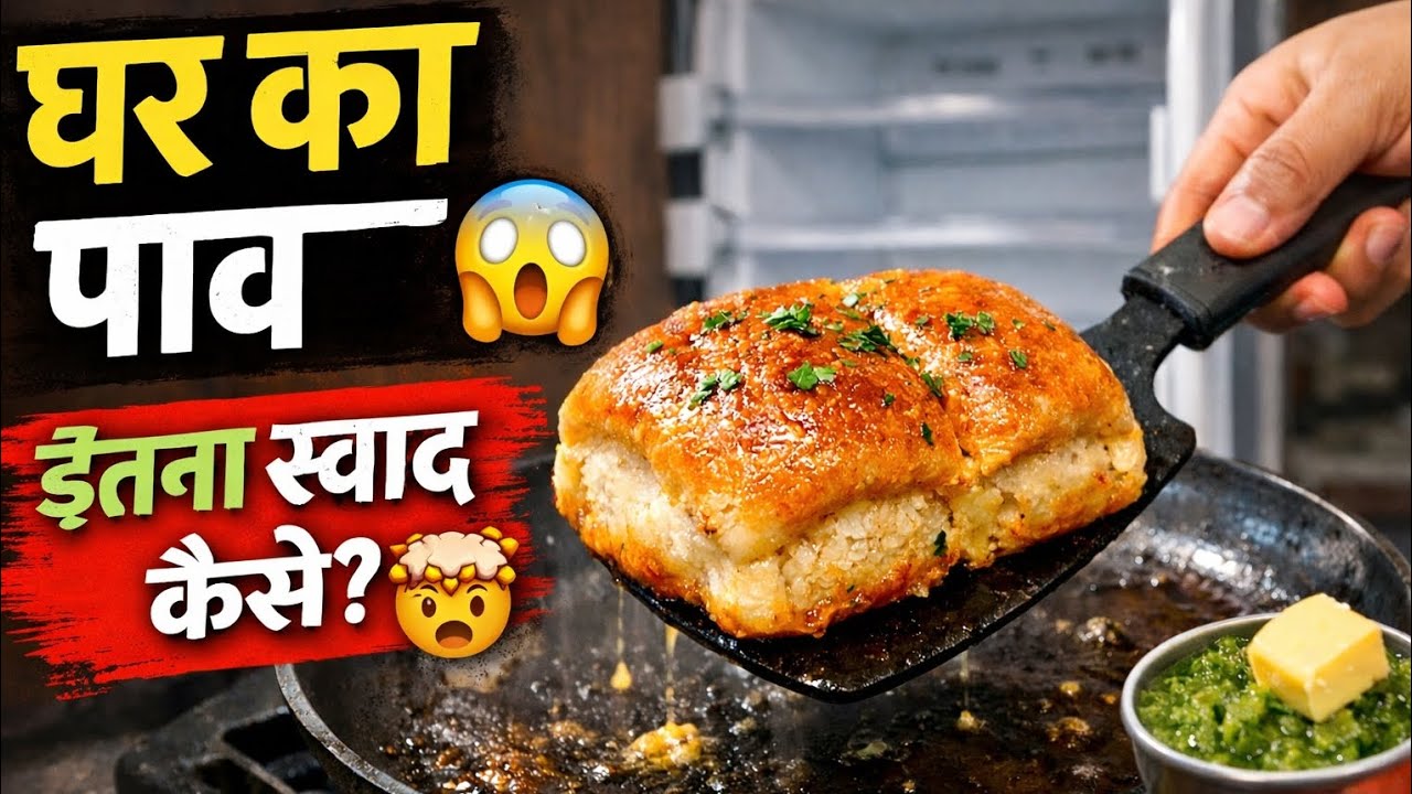 घर का बड़ा पाव 😋 | सस्ता जुगाड़, ज़बरदस्त स्वाद पहली बार यूट्यूब पर #street food#home made#bada pav
