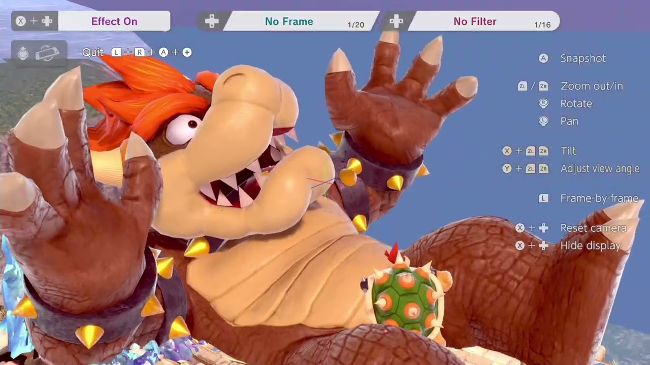 【kemoryona】Giant Bowser be down thrown by Bowser