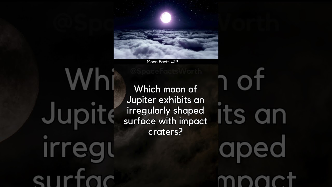 Moon Facts #19: Callisto - Jupiter's Moon Adorned with Irregular Surface and Impact Craters  