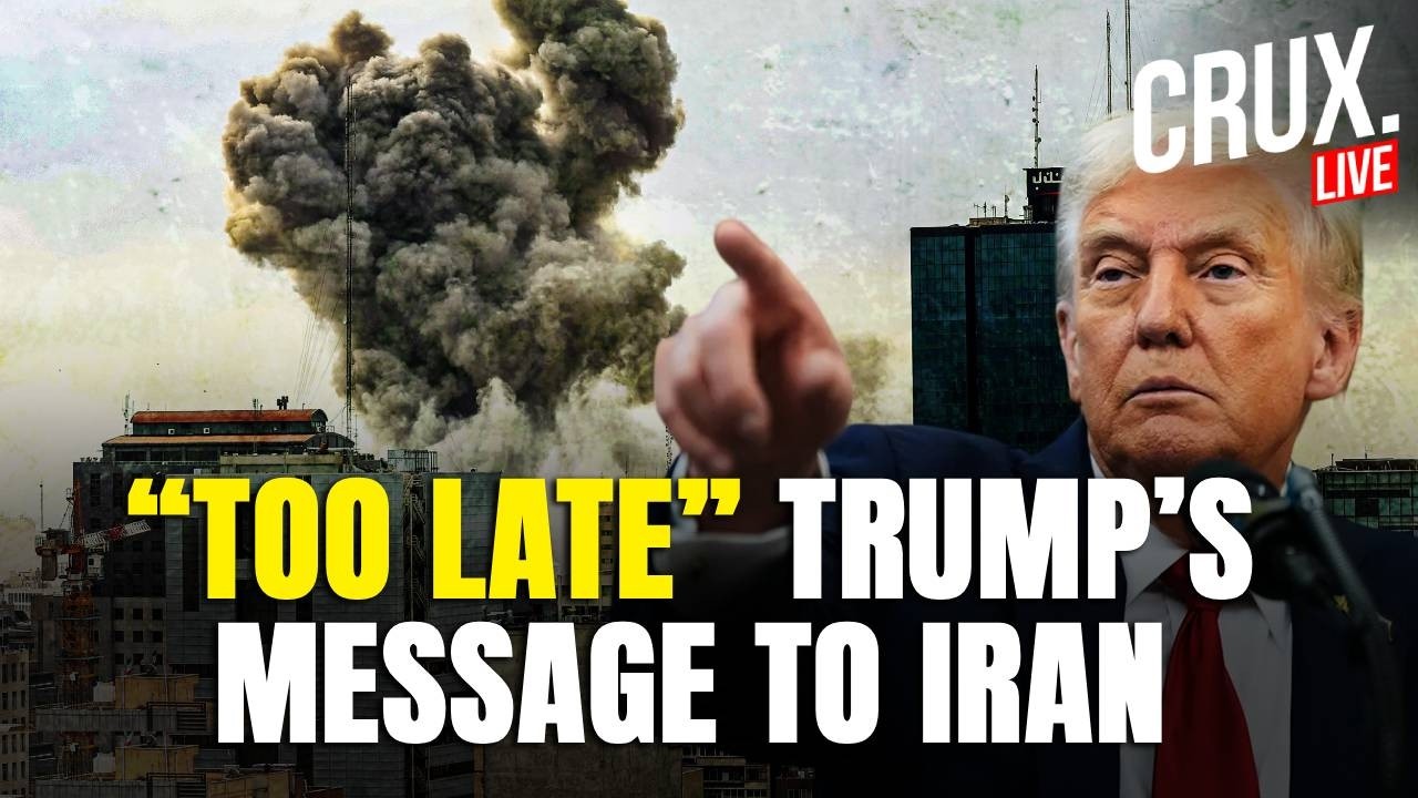 LIVE | Trump Says It Is &ldquo;Too Late&rdquo; For Talks With Iran As Israel Strikes Tehran | Khamenei