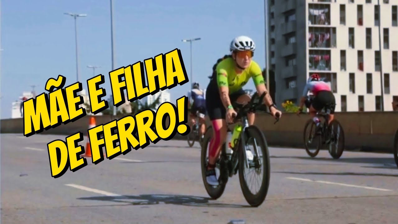 “Iron Mãe” inspira filha no triatlo!