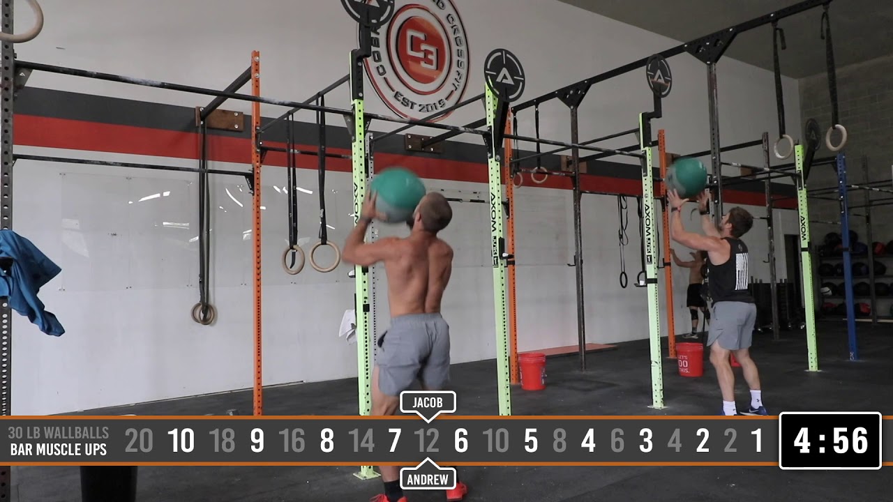 You want FRAN Cough? Try this.... - Jacob Heppner Full Crossfit Workout