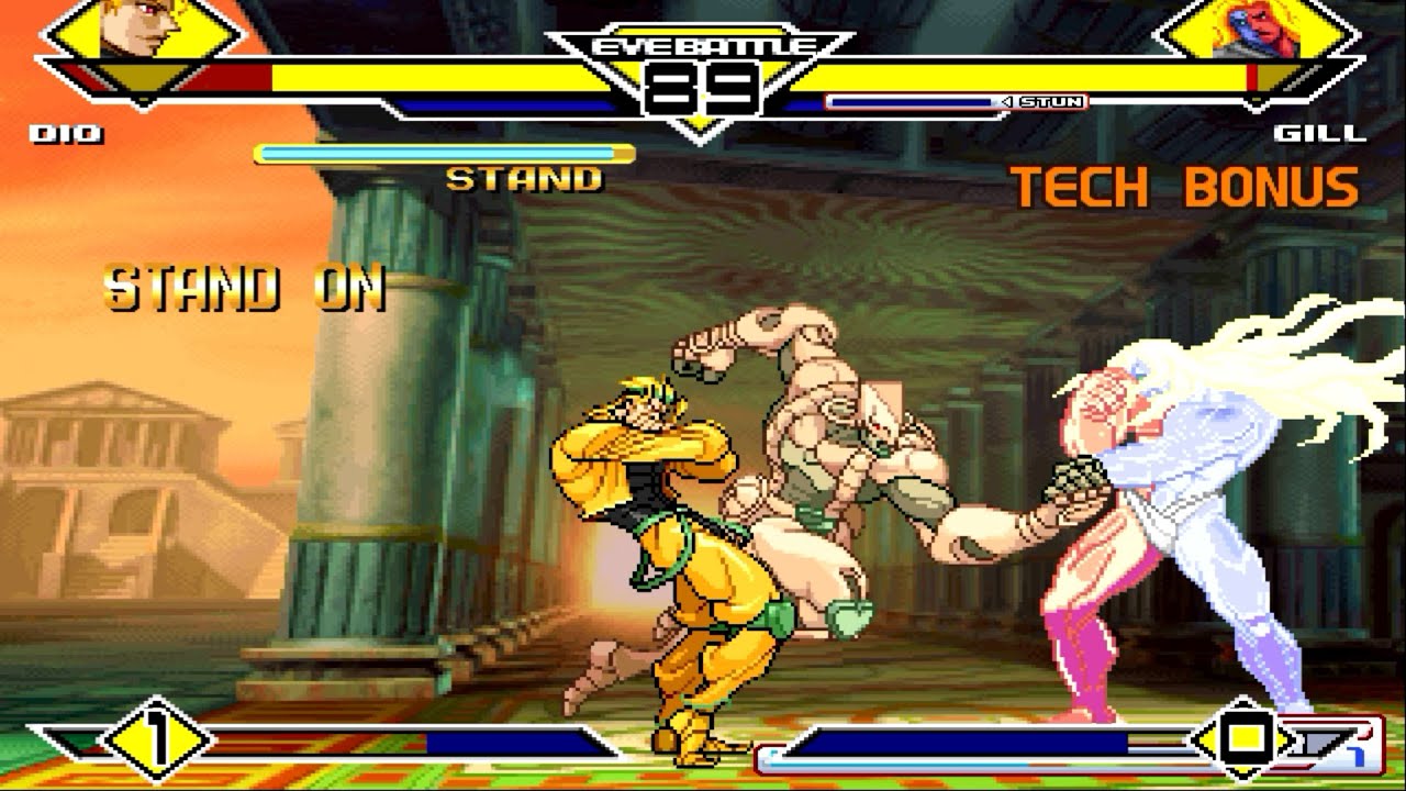 [HD] MUGEN 1.1: DIO ディオ・ブランドー vs. Gill ギル