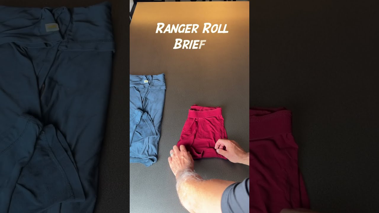 Ranger Roll full outfit-packing hack. Do you roll or do you fold? #travel #packing