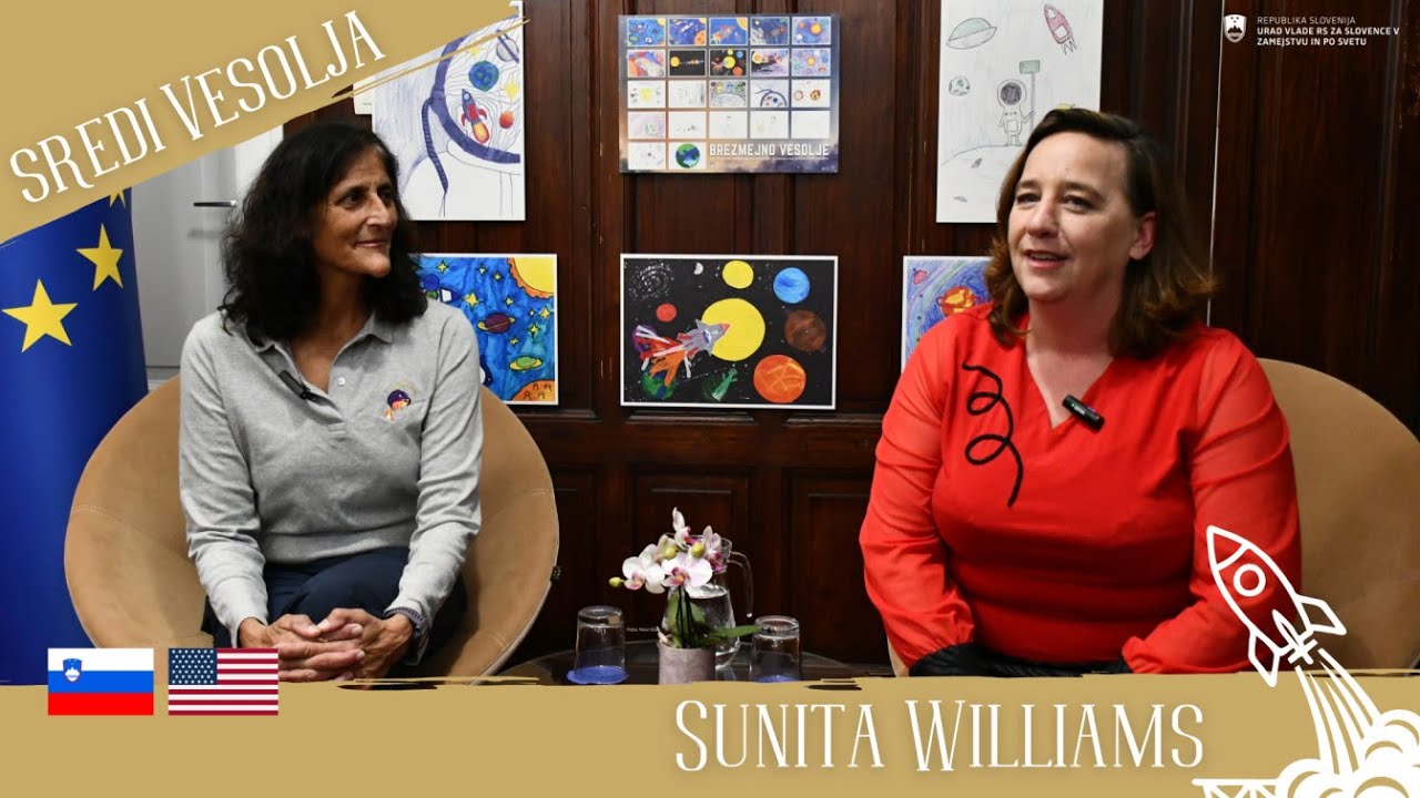 Sredi vesolja - pogovor z nekdanjo astronavtko NASE Sunito Williams