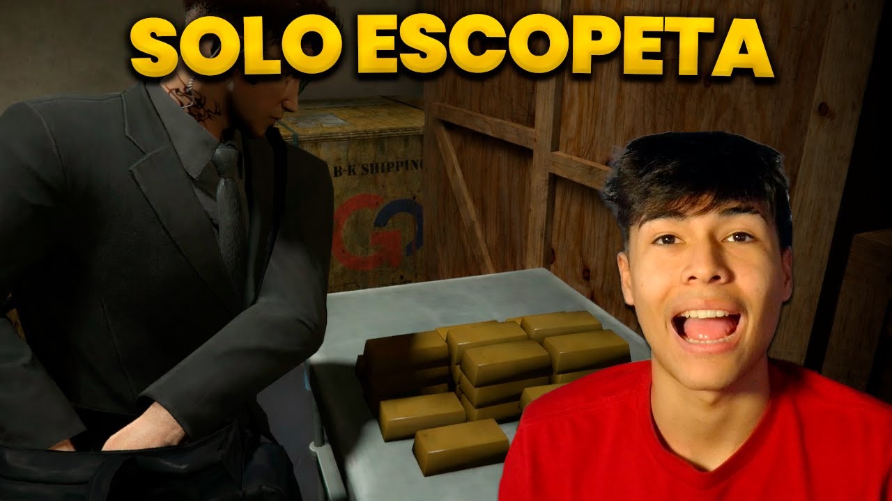 GOLPE pero SOLO con ESCOPETA! | Golpes con Retos 2# GTA Online