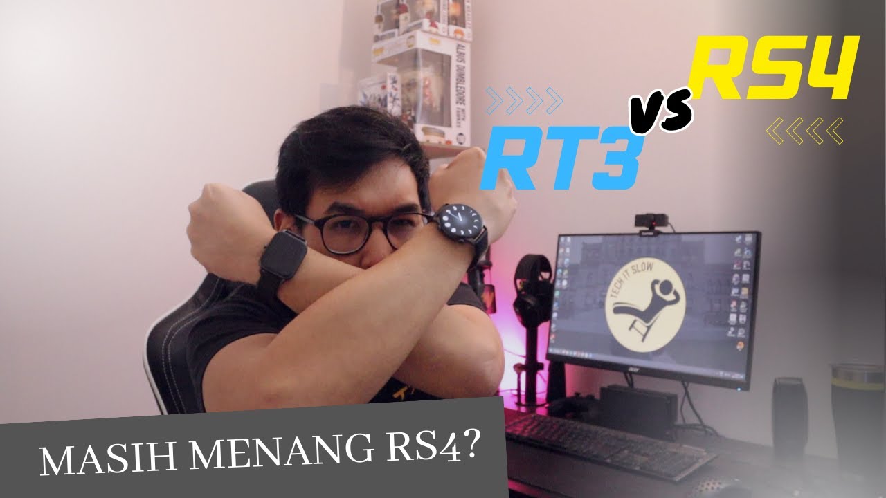 Perang Smartwatch Amoled - Haylou RS4 vs Haylou Solar Plus RT3 🔥