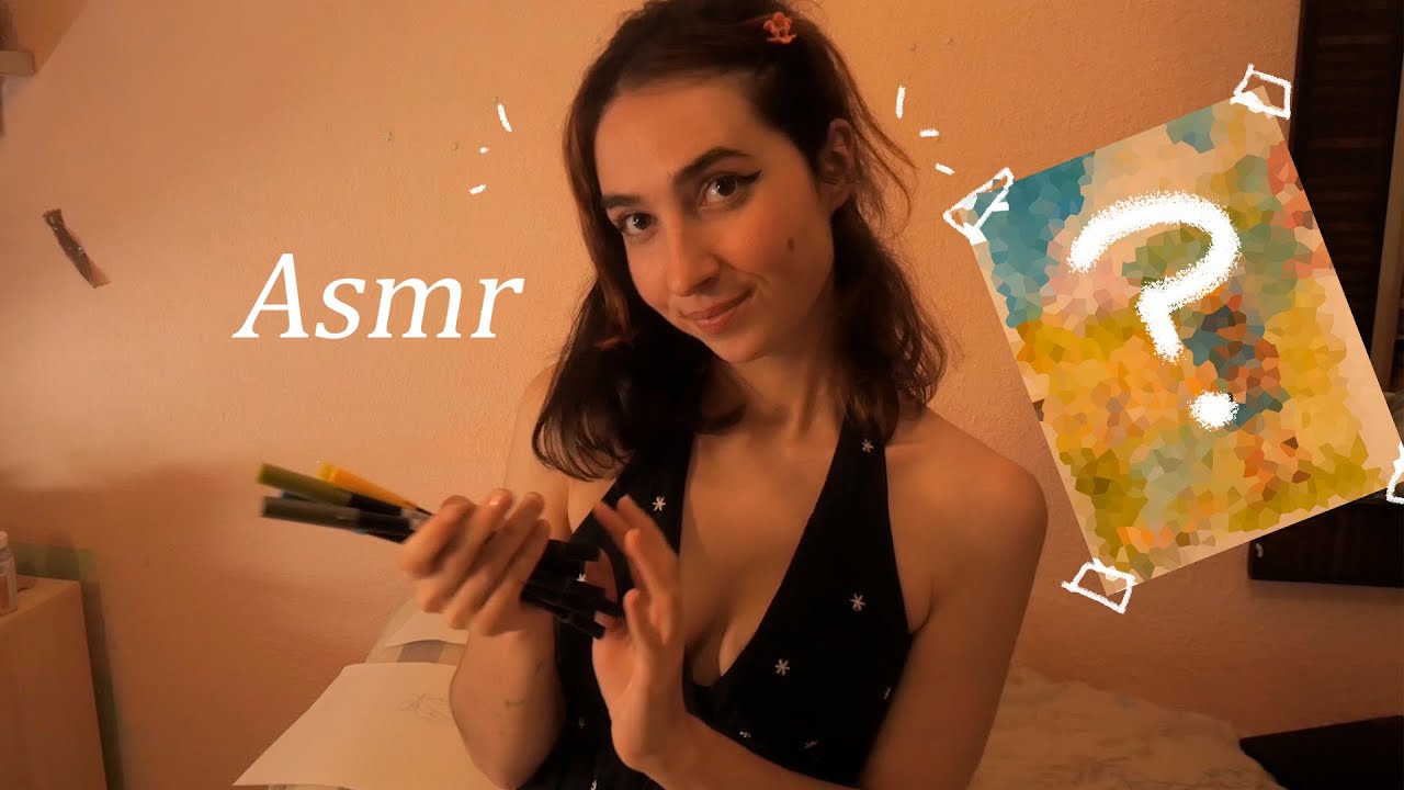 ¿Aún sé dibujar? 🎨 ASMR dibujando después de mucho tiempo