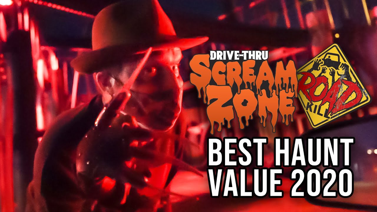 Best 2020 Haunt?! | Drive Thru Scream Zone: Road Kill Review | Del Mar Fair | Best Halloween Value