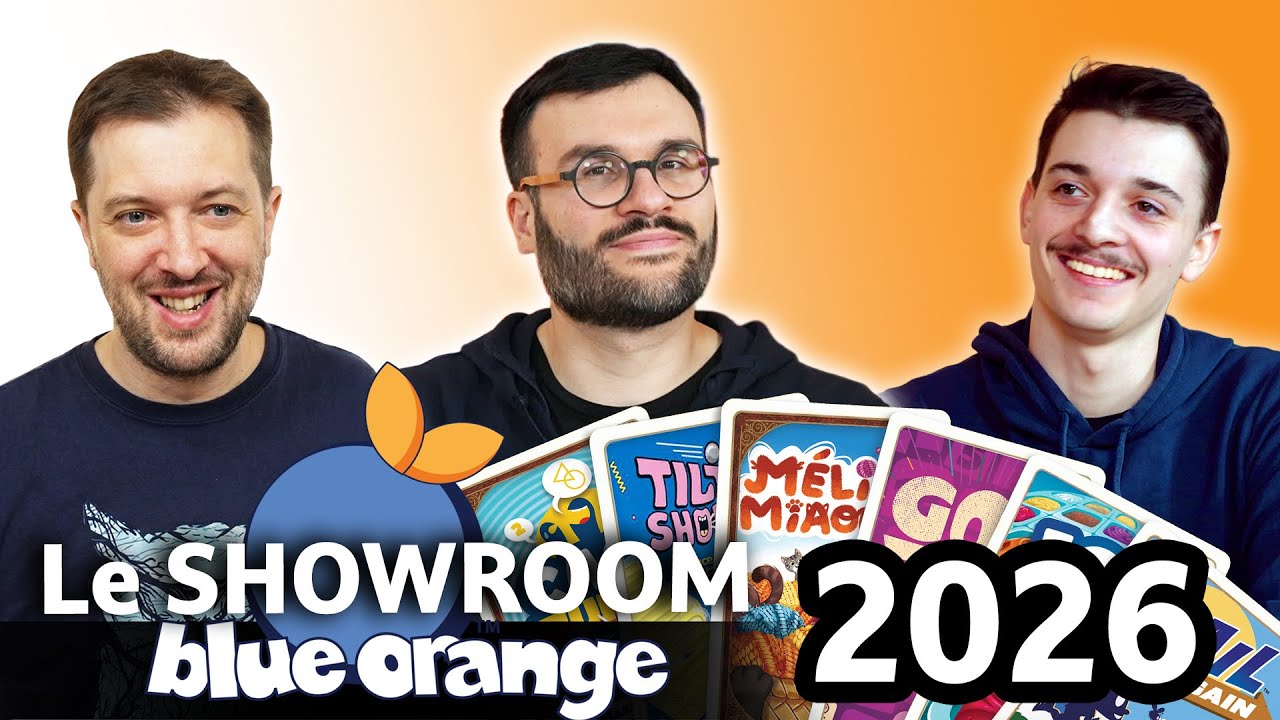 Les nouveautés jeux de société sur 2026 de Blue Orange et Bandjo