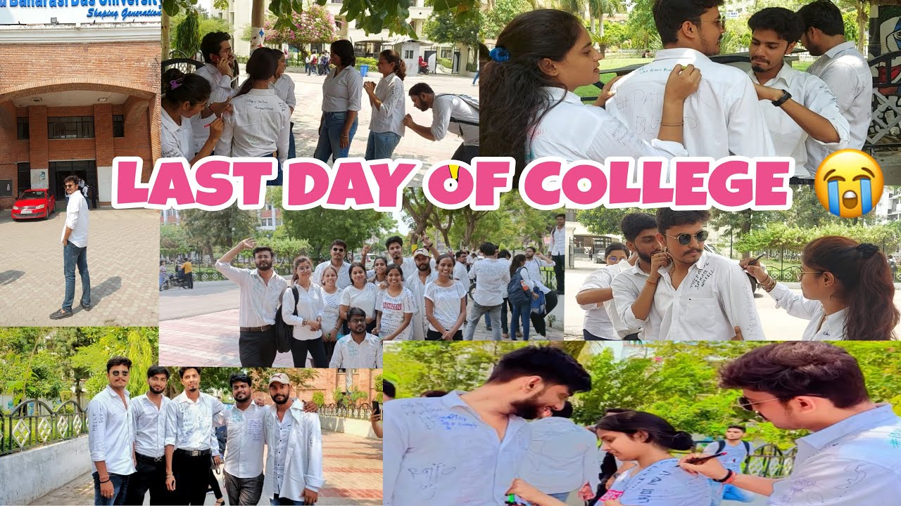 LAST DAY OF COLLEGE😭😭 | BATCH 2017- 2022 | BBD UNIVERSITY | VLOG..