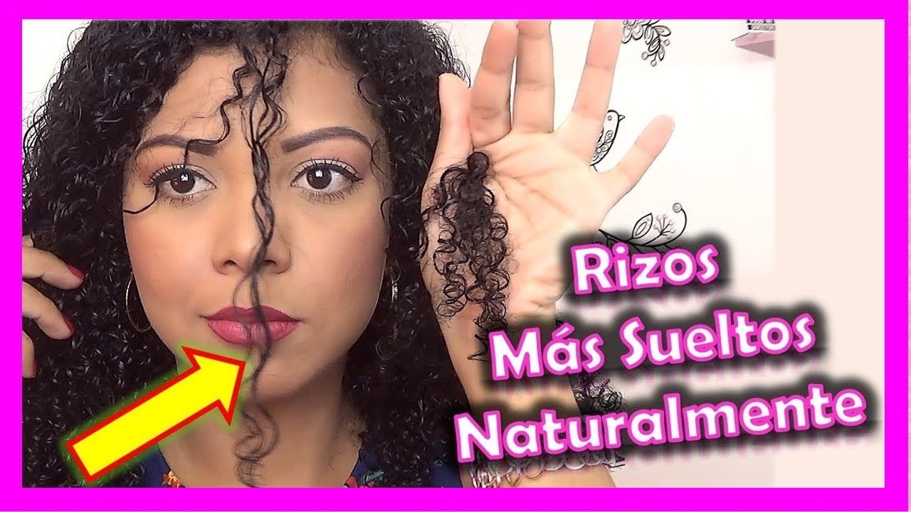 Rizos Más Sueltos, Cabello mas largo (FUNCIONA) ✅ 4 Formas de Lograrlo.- YOLIANA GAMBOA