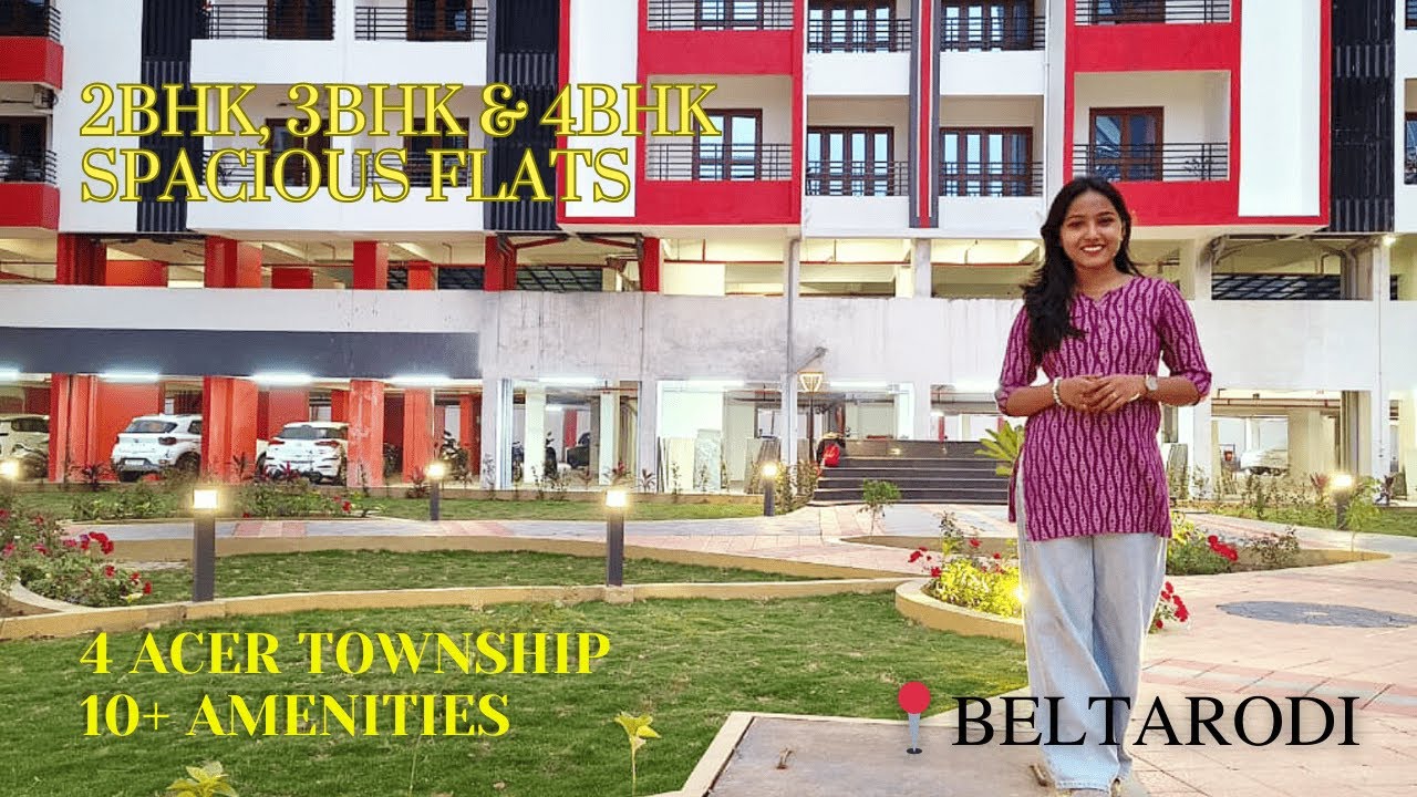 Nagpur's Township : Spacious 3bhk Flats With Exclusive Features | Property Tour