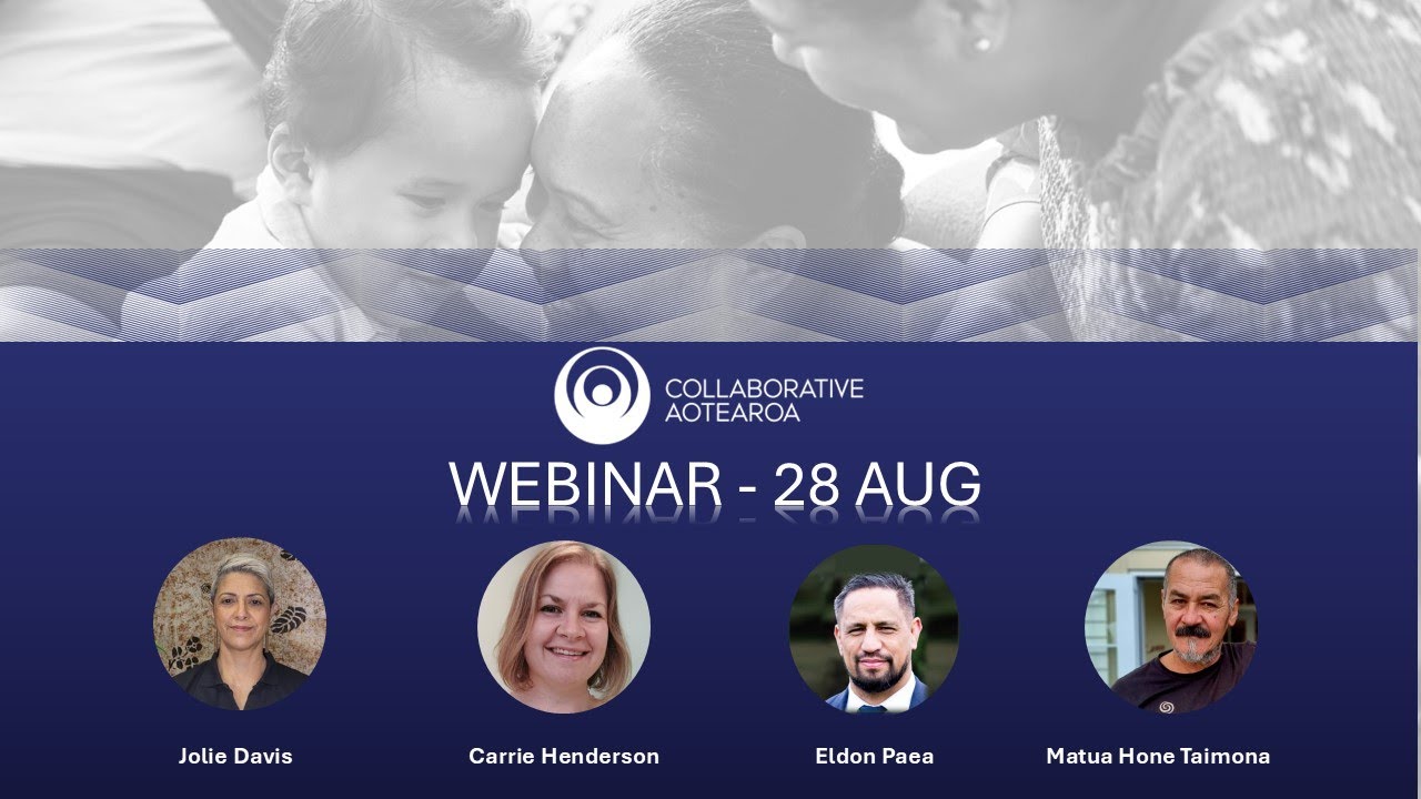 Webinar Rongoā Māori Partnering towards healthy & thriving Communities.