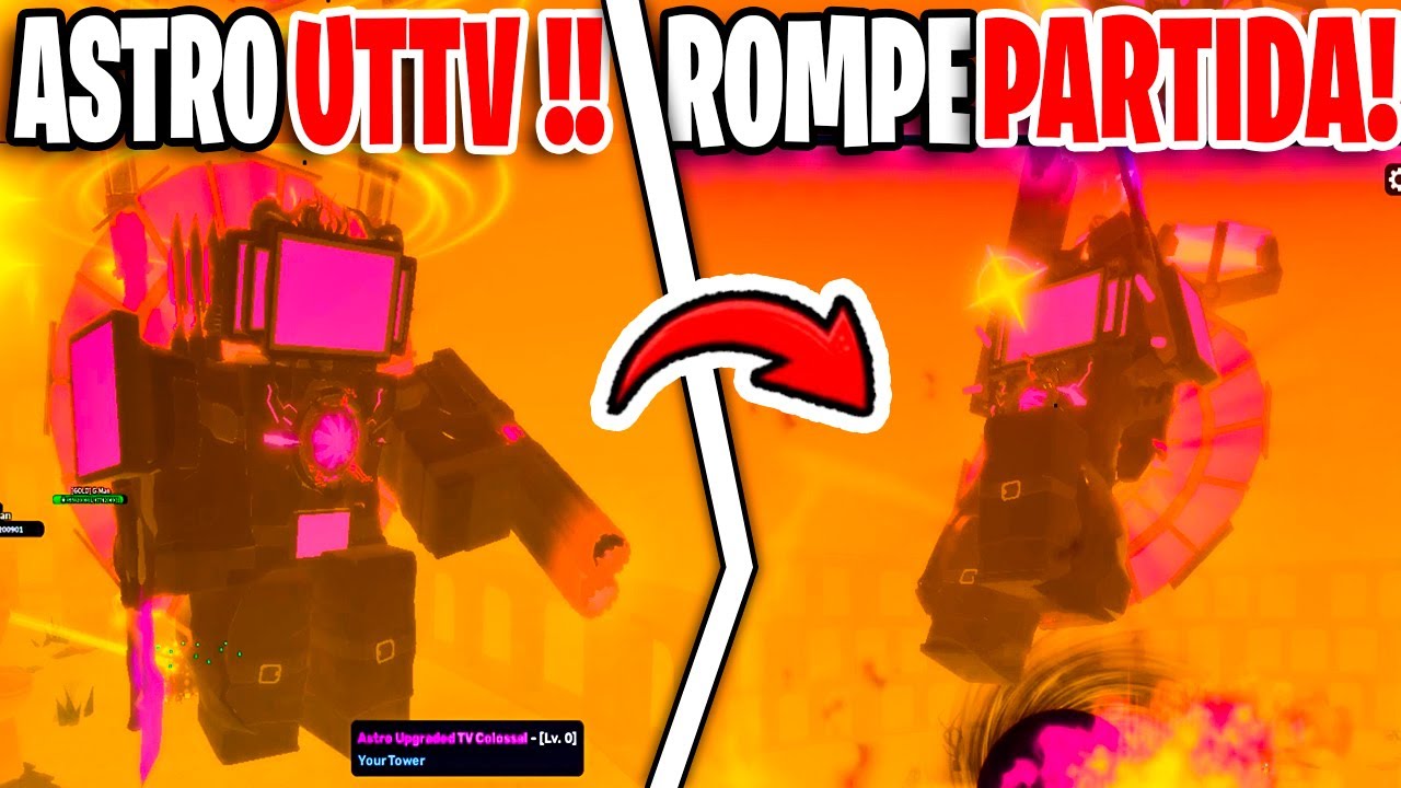 Astro UTTV Showcase !! ACTUALIZACION UPDATE Roblox Skibidi Toilet Skibi Defense
