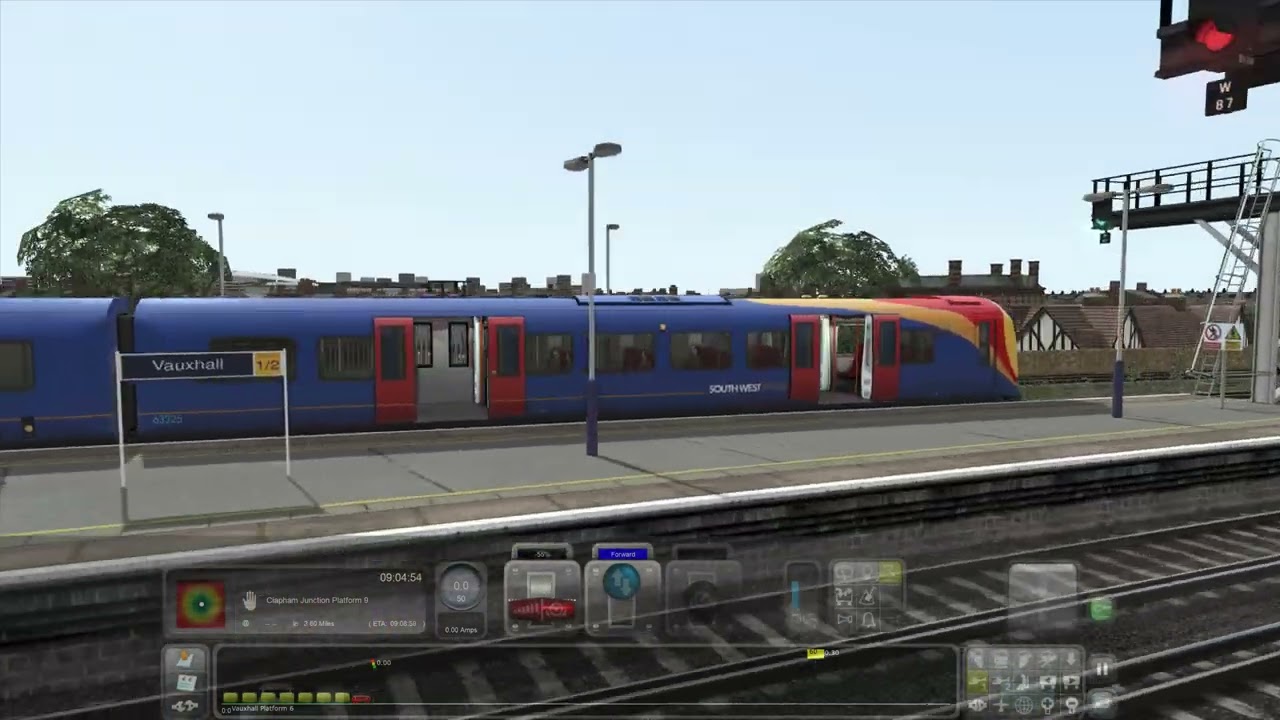 [Quick Drive - Test] Train Simulator: Portsmouth Direct Line: 09:00 Waterloo to Clapham Junction.