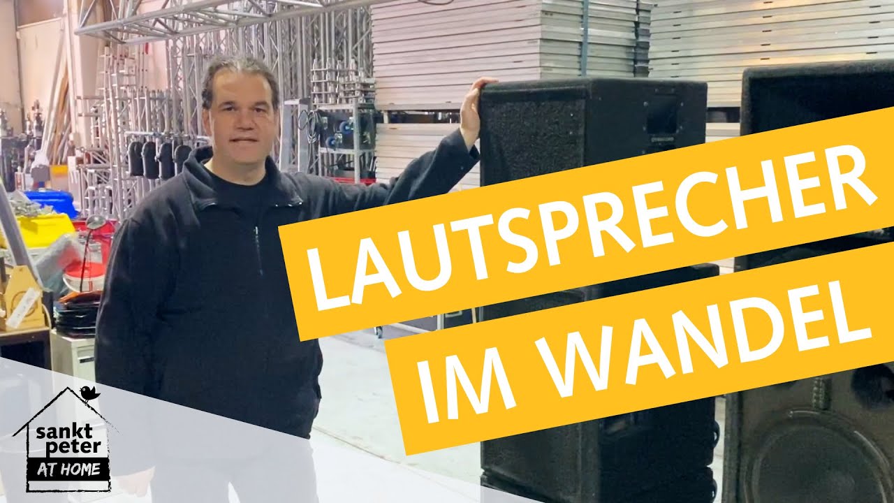 Veranstaltungstechnik - Lautsprecher im Wandel