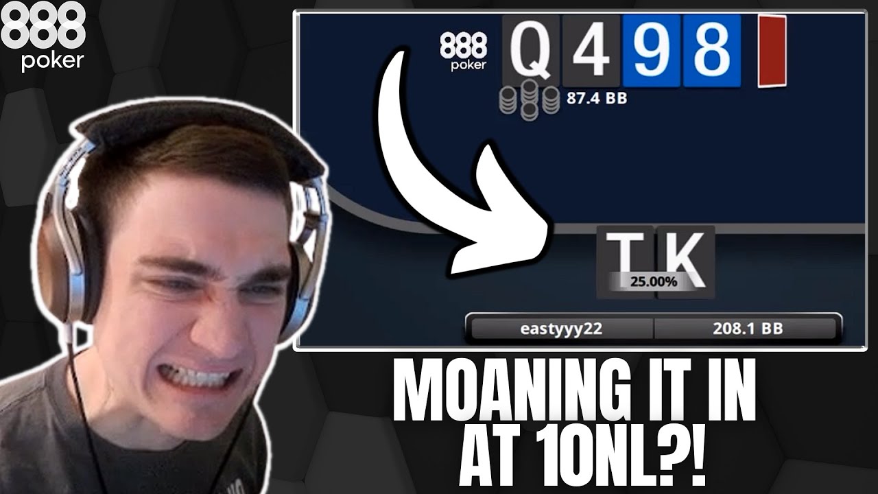 MOANING IT IN at 10NL?! | Top 10 Poker Hands Ep. 59
