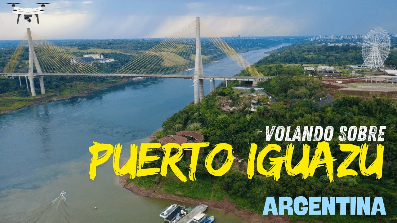 Puerto Iguazu Misiones Argentina DRONE FOOTAGE