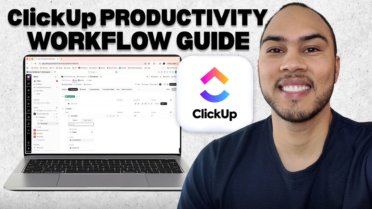 How to Create a Personal Productivity System in ClickUp