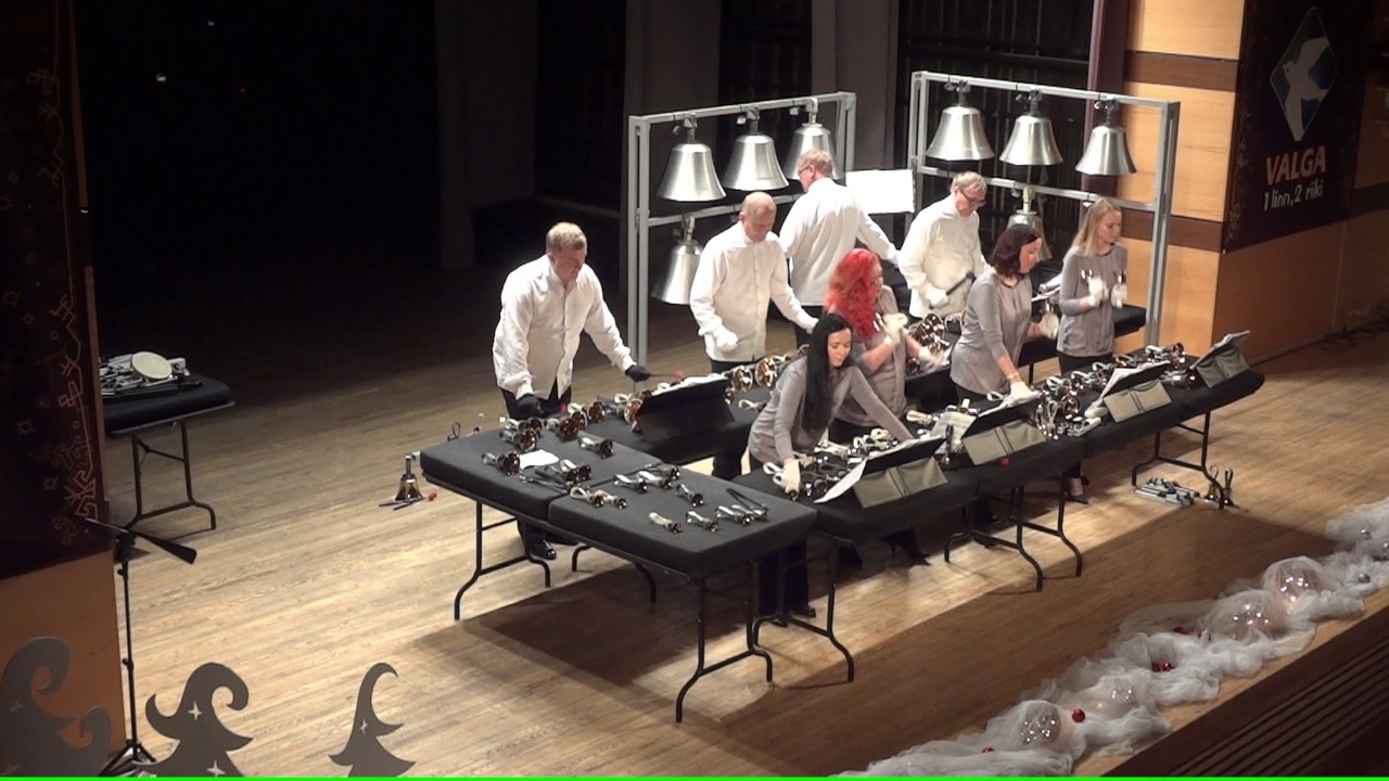 Arsis Handbell Ensemble playing Bizet Farandole